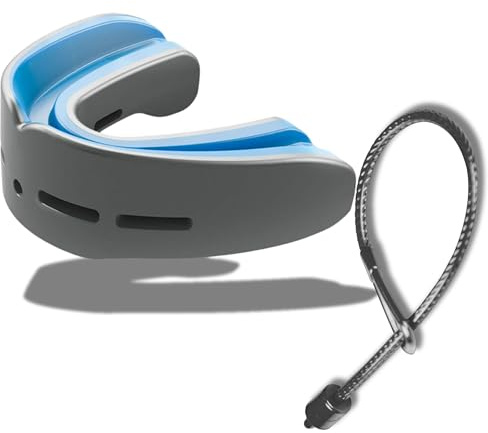 ShockDoctor Erwachsene Mundschutz Nano Double, Carbon, 11+, 6601-CA-AD