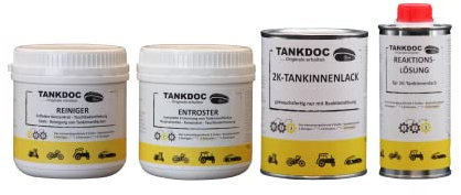 Tanksanierung Box 4-teilig für 15 Liter Tank/Box 15 rotbraun