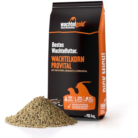 wachtelgold Wachtelkorn ProVital 10kg Alleinfutter Legewachteln