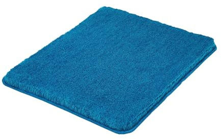 Kleine Wolke Badteppich Relax Pazifik 55 x 65 cm | OEKO-TEX zertifiziert, rutschhemmende Unterseite, für Fußbodenheizung, maschinenwaschbar, 100% Polyacryl