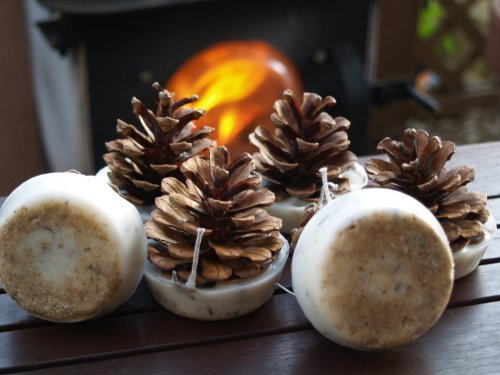 Kindlecone - Natural pine cone firelighters - Autumn Mist - Box of 6