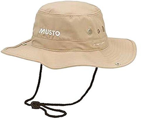 Musto Evolution Fast Dry Brimmed Sombrero, Unisex Adulto, 812 Light Stone, L