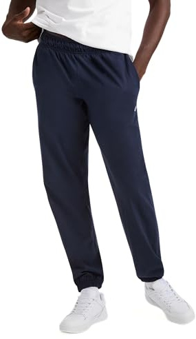 Champion Mens Pants, Everyday Cotton, Lightweight Lounge, Knit For (Reg. Or Big & Tall) Pajama-bottoms, Navy C Patch Logo, Medium US