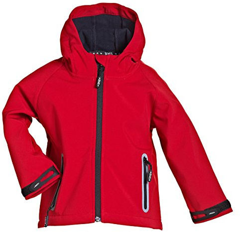 BMS - Blouson - Fille - Rouge - 7 ans