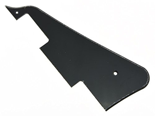 Kaish usa Spec solido nero 1 ply LP chitarra Pickguard scratch piastra adatta per Gibson Les Paul
