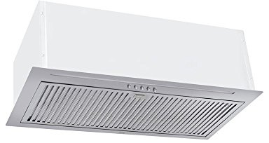 Teka GFG 2 - Campana Integrable, Filtro Acero Inoxidable de Alta Durabilidad, Campana con 3 Velocidades, Iluminación LED, Recirculación, Color Acero Inoxidable