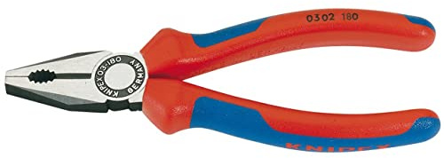 Draper Knipex 03 02 180 SBE Combination Pliers - Heavy Duty Handle, 180mm 69574