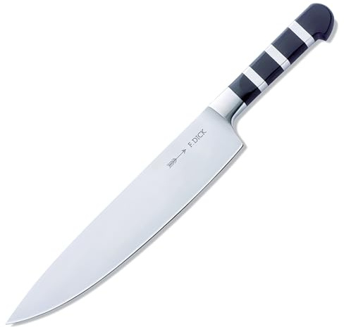F. Dick Kochmesser, Küchenmesser, 1905 (Messer mit Klinge 26 cm, X50CrMoV15 Stahl, nichtrostend, 56° HRC) 8194726
