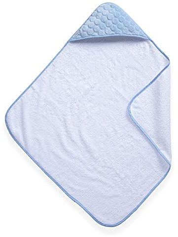 Clair de Lune Marshmallow Hooded Towel (Blue), 70 x 70 cm