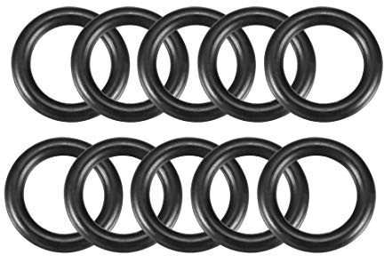 sourcing map 10 Motor Dichtung Nitrilkautschuk O-ringe 18mm Außendmr. | metrischer Dichtring, 12mm Innendmr., 3mm breit