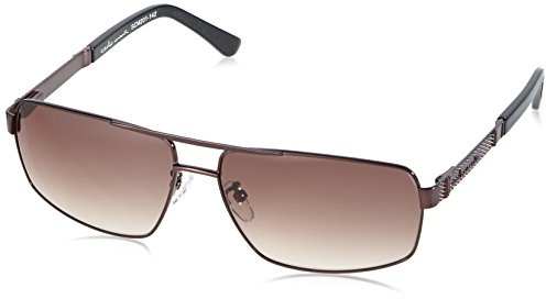 Klassische Marken Sonnenbrille für Herren von Carlo Monti mit 100% UV Schutz | Sonnenbrille mit stabiler Metallfassung, hochwertigem Brillenetui, Brillenbeutel und 2 Jahren Garantie | SCM201-142