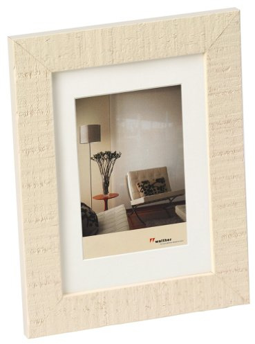 walther design Bilderrahmen cremeweiss 50 x 50 cm Home Holzrahmen HO550W