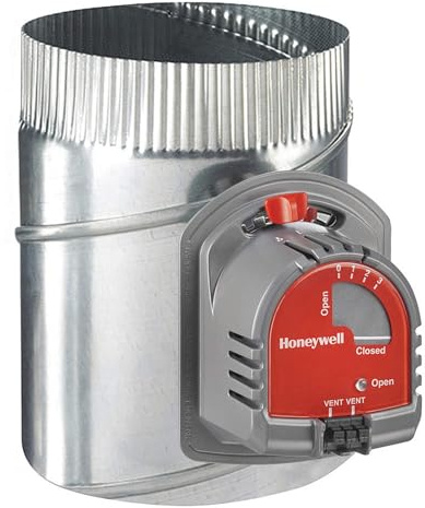 Honeywell EARD8TZ Round Fresh Air Damper, 8