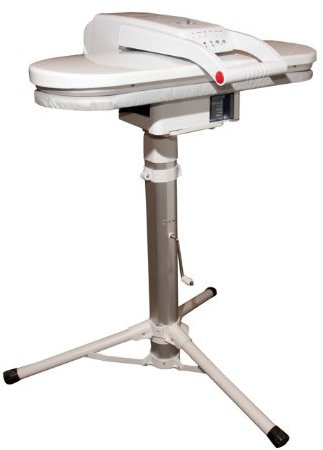 Dampfbügelpresse Professionelle / Erweiterte Bügel Drücken mit Teleskop Höhenverstellbaren Ständer von Speedypress - Normale Größe (64cm y 27cm; 1.400watt) für Superschnelles Bügeln (+ KOSTENLOSE Zusätzliche Abdeckung & Schaumstoff-Filzunterlage UVP 45,00 € + Weiteres Zubehör)