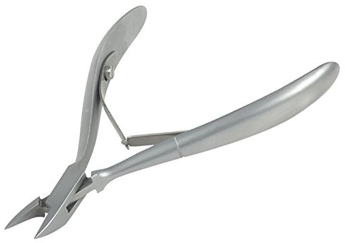 Eckenzange Nagelzange für Fußpflege am Nagelfalz und eingewachsenen Nägeln, Zange 10cm