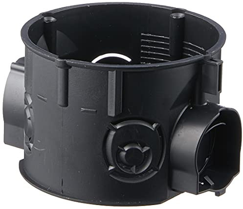 f-tronic Unterputz-Gerätedose, 45mm tief, E106M25, Inhalt: 25 Stück, Schwarz