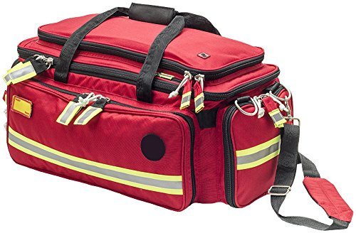 ELITE BAGS - Critical Notfalltasche | rot | inkl. Modultaschen, Ampullarium | für die umfangreiche Notfallversorgung, MOLLE-System