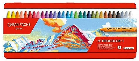 Caran d'Ache 7000.33 Metalldose mit 30 verschiedenen Farben