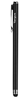 Targus Slim Stylus for Smartphones and Tablets – 6mm Soft Tip Stylus Pen for Capacitive Touchscreens – No Power or Pairing Required – Black AMM12US