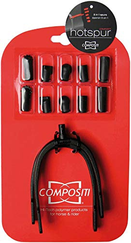 Harry's Horse Sporen Compositi Hotspur - Couleur : noir