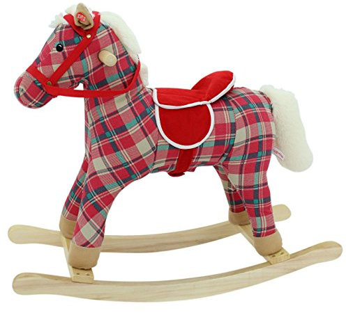 Sweety-Toys 5147 Schaukelpferd My Beauty sehr edel Baumwolle