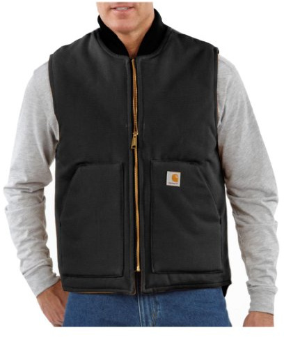 Carhartt Bekleidung Duck Vest Arctic Quilt Lined