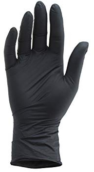 Nitrilhandschuhe STYLE Gr. XL puderfrei schwarz 100 Stück