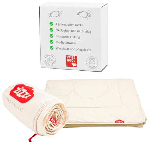 zizzz Kinderbettdecke Babydecke Winter 4 Jahreszeiten Kinderdecke 100x135