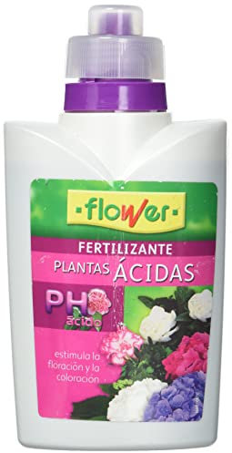 Flower Acid Plants Liquid Fertilizer 500 ml for Hydrangeas, Gardenias, Camellia and Azaleas, Stimulates Flowering and Coloration, Acidifies the Medium, 10 x 6 x 19 cm