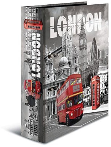 Motivordner / DIN A4 / 80mm breit / London