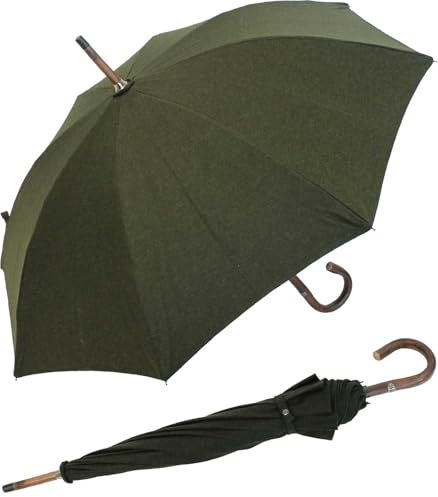 Regenschirm Doppler Kastanie Steirer Loden - dunkelgrün