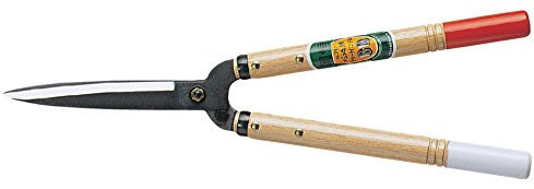 Okatsune Heckenschere - Bypass - Modern - Schwarz,weiß,rot