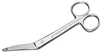 Forbici per medicazione dopo listerk niegebogen con kopf14 cm