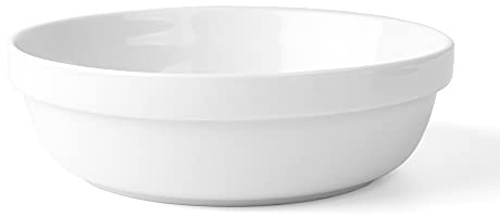 Holst Porzellan GVE 110 Eintopfschale 1,10 L stapelbar, weiß, 19.4 x 19.4 x 5.8 cm