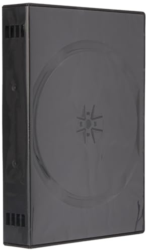 MediaRange box35 – 3 Boîte avec DVD 10dischi Noir Étui CD/DVD