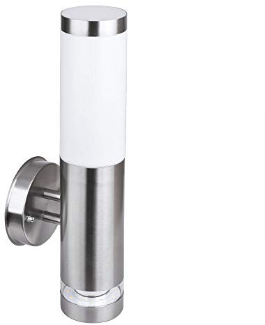 Aussenleuchte 232A2 Wandleuchte Aussenwandlampe Wandlampe Aussenwandleuchte Edelstahl E27 Fassung…