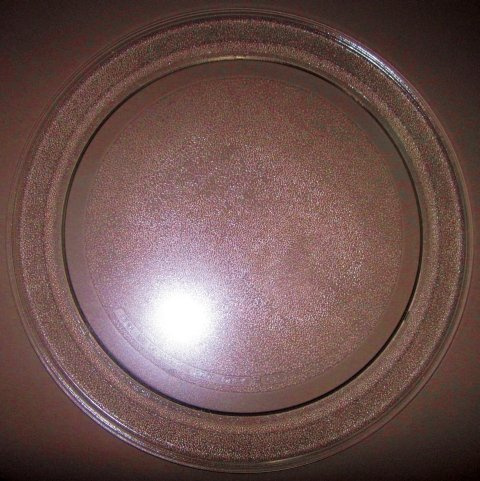 Ingbertson® Mikrowellenteller Drehteller 360mm Glasteller für Mikrowelle Ersatzteller Ersatz-Drehteller