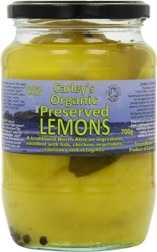 Carley's Organic Preserved Lemons 700 g