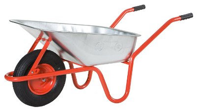 ALTRAD LIMEX Schubkarre Bauschubkarre Schiebekarre Rot mit 85l Liter verzinkt ***NEU***
