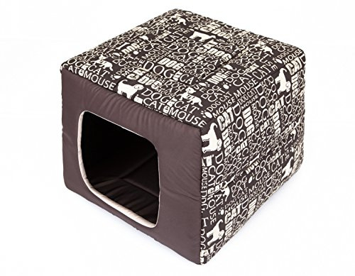 DOGGY Hobbydog R4BUTNAP1 Hundebett Hundesofa Hundekorb Tierbett Butterfly Titeln, Größe 53 x 53 x 22 cm