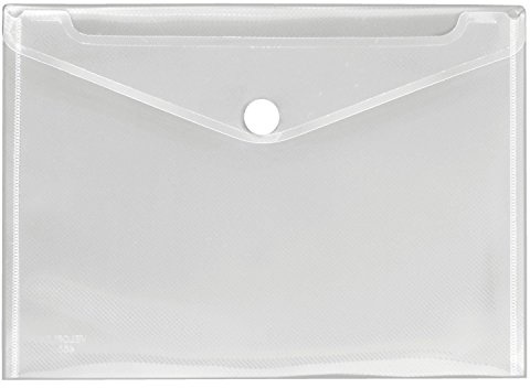 Veloflex 4530100 - Dokumententasche Crystal, DIN A4, transparent