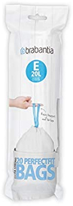 Brabantia 245329 Rouleau de Sacs Poubelle 20 L 20 Sacs par Rouleau