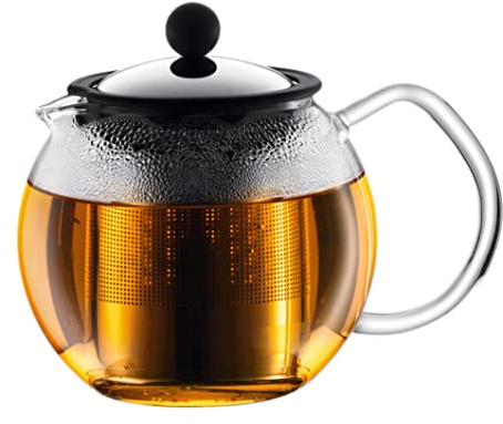 Bodum Assam Tea Press with Stainless Steel Filter, 17-Ounce