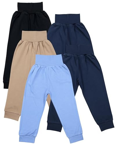 TupTam Pumphose Baby 5er Pack Unisex - Bequeme Baby Hose für Jungen und Mädchen aus Oeko-Tex Baumwolle