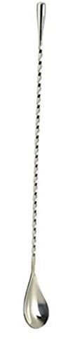 Genware NEV-BS-T30 Teardrop Bar Spoon, 30 cm