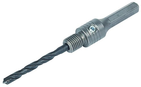 wolfcraft Spanndorn mit Zentrierbohrer, für Bohrkronen diamantbestückt I 5956000 I Zubehör für diamantbestückte Bohrkronen