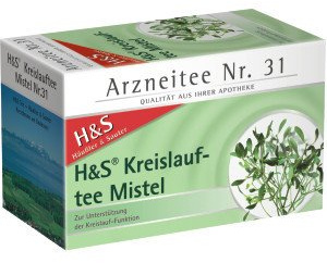 H&S Kreislauftee Mistel Filterbeutel 20 St