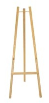 Securit EZL-B-165 Staffelei EASEL, verstellbar, buche | Höhe 165 cm - Lackiertes Holz - 4 Verstellmöglichkeiten - Klappbar