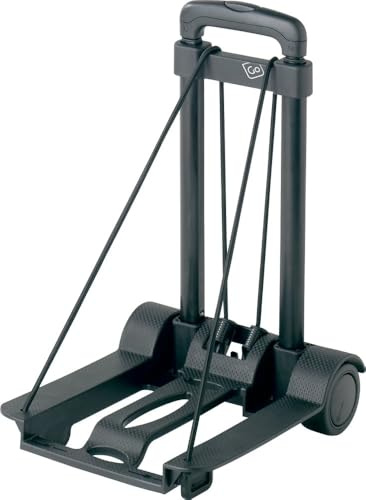 Go Travel Luggage Trolley on Wheels - Lightweight robust & foldable