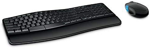 Microsoft Sculpt Comfort Desktop - Ensemble clavier QWERTY et souris sans fil